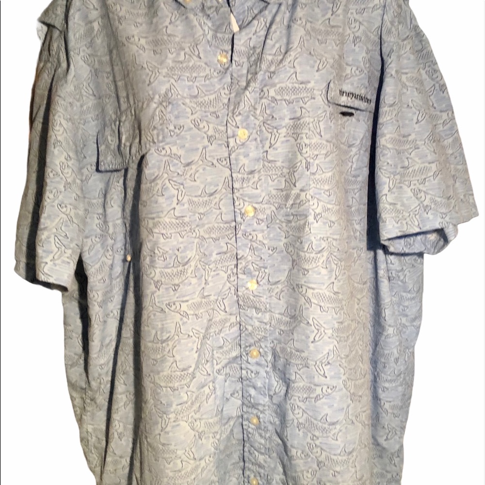 Vineyard Vines Harbor Shirt 100% Nylon Size 2XB